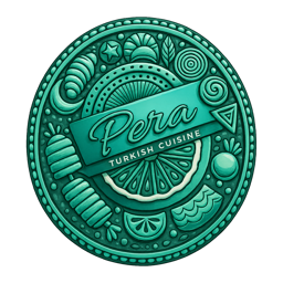 Pera Mediterranean BBQ logo.